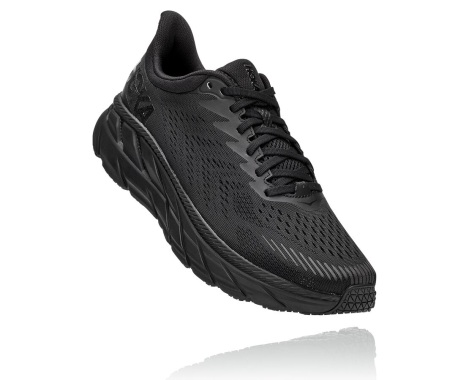 Tenisky Hoka One One Clifton 7 Panske Čierne (73DQGTCFJ)